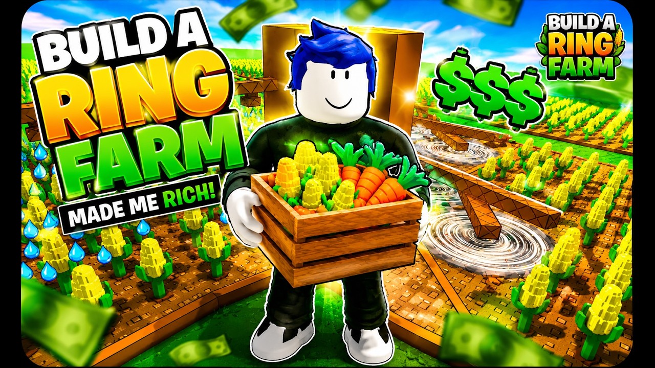 Ring Farm From NOOB To PRO In Build A Ring Farm! 😱 - YouTube