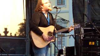 Andreas Kümmert auf der Hauptbühne des internationalen Strassenmusikfestivals 2010 Luwigsburg