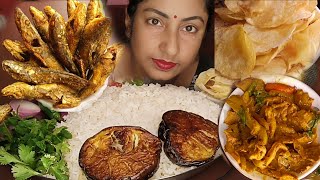 COMFORT FOOD Daal Bhat Eating Mukbang ASMR Eating Show Indian #comfortfood#bigbites #mukbang #asmr