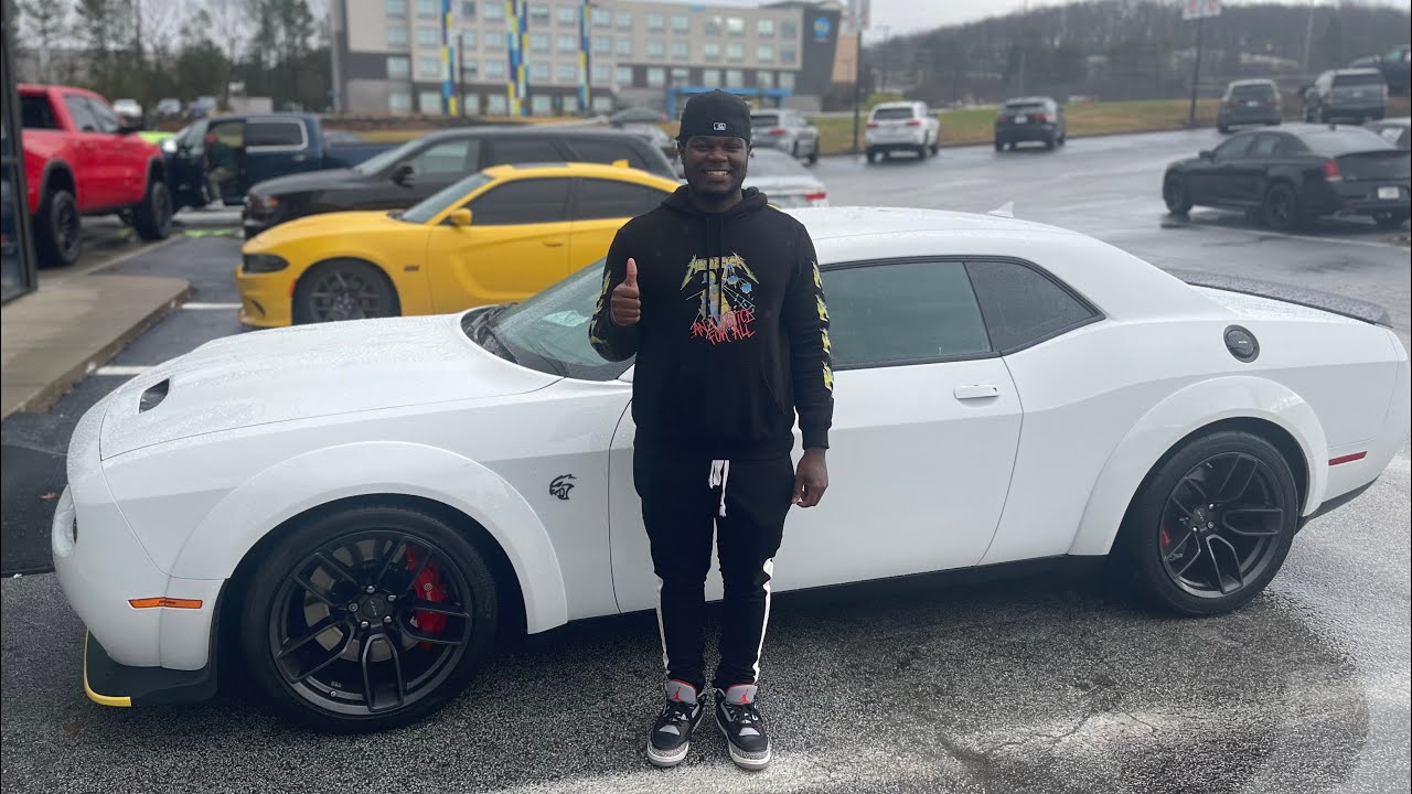 TAKING DELIVERY OF MY 2ND HELLCAT *WIDEBODY REDEYE* - YouTube