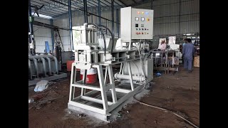 100 Dia Coir Pith Disc Compacting Machine