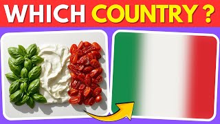 Tebak Bendera yang Terbuat dari Makanan 🍓🌍 | Kuis Ilusi Optik (Semakin Sulit!)
