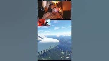 Flight Sim in VR is scary sometimes. #shorts #VR #quest2 #MSFS2020 #quest2