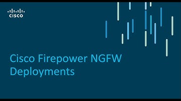 Cisco Firepower NGFW Deployments - Part1