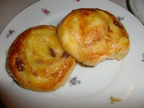 Cinnamon pudding rolls,  教做玉桂布甸飽