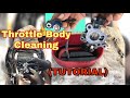 Throttle body cleaning (tutorial)