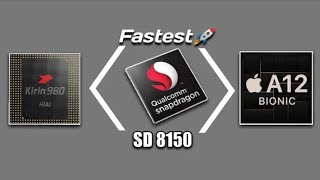 Snapdragon 8150(855) vs Apple A12 Bionic Antutu Test