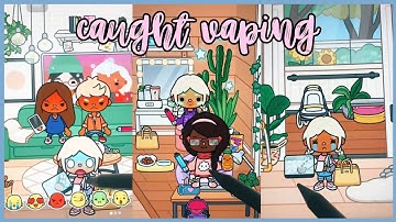 Caught Vaping ❌️💨 || *WITH VOICE* 🎙|| Toca Boca TikTok Roleplay