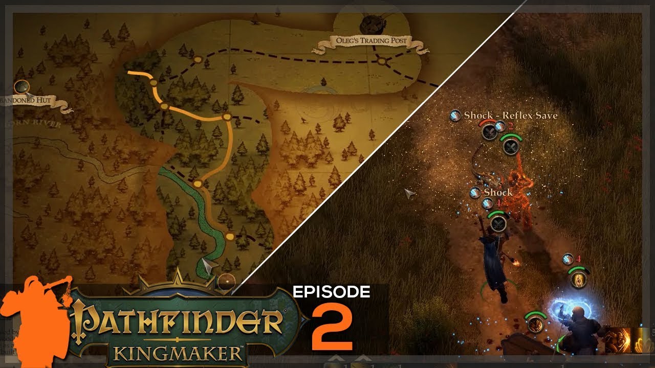 Pathfinder Kingmaker Finding The Bandits Let S Play Ep 2 Gameplay Closed Alpha Campaign Youtube