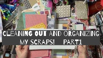 Organizing my paper scraps part 1