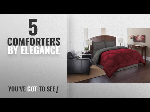 top-10-elegance-comforters-[2018]:-super-soft-goose-down-3pc-reversible-alternative-comforter---all