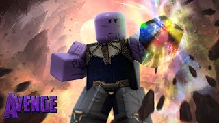 New Thanos Update! in Roblox Avenge (How to Get all Stones)