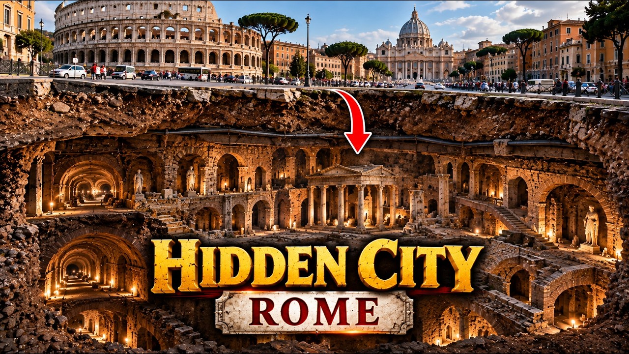 What Lies Beneath Rome? The Hidden Ancient World - YouTube