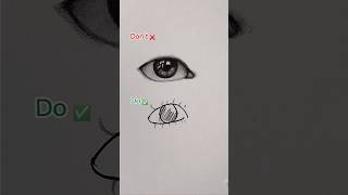 How To Draw Eyes 😳😁👍👍 #Art #Shorts #Shortvideo #Drawingtutorial