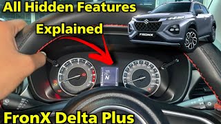 Suzuki FronX Delta Plus - ALL HIDDEN FEATURES EXPLAINED IN DETAIL