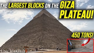 Is This the Largest Block on the Giza Plateau? Massive 450 Ton Stone! #egypt #pyramid #mystery screenshot 5