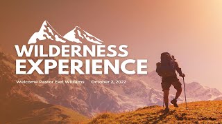 'Sunday Morning Live' 02 October 2022 - Earl Williams - Wilderness Experience