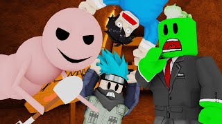 روبلوکس : الهروب من الدودة القاتله مع @OtakuG و @Mineboxarabic1 الورع 😱