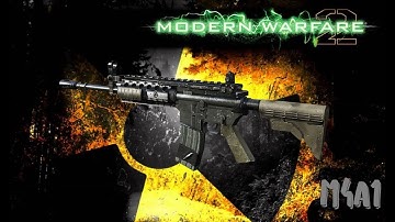 Mw2 Nuke With Every Gun. M4A1
