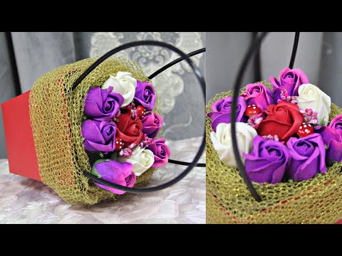 Gül buketi yapımı | DIY Flower Bouquet