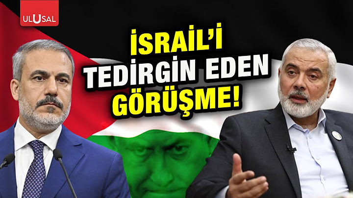 Hamas Lideri Heniyye Hakan Fidan'la görüştü! | Ulusal Haber