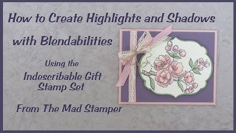 How to Create Highlights & Shadows with Blendabilities