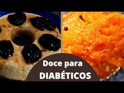 Vídeo: Como Fazer Sobremesa Para Diabéticos Tipo 2