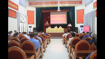 Xã Bình Dương tổ chức hội nghị đối thoại trực tiếp giữa người đứng đầu cấp ủy, chính quyền