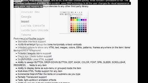 Exontrol ExToolBar - First Look