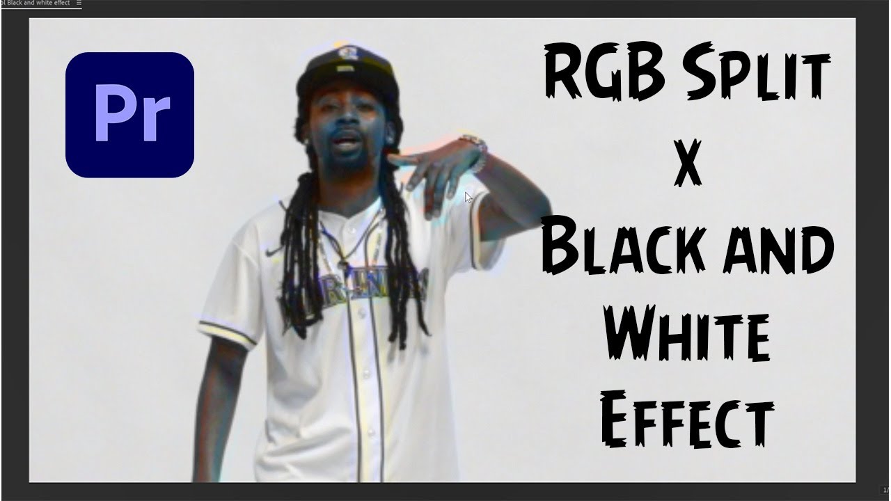 How To Black and White Effect in Adobe Premiere YouTube