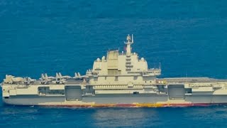 Chinese New Aircraft Carrier Fujian Starts First Sea Trial
