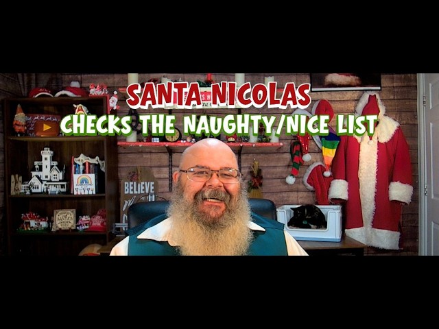 Santa Checks the LIst