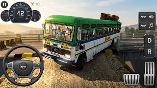 🚌 MSRTC Tata Bus Extreme Speed Breaker Map | Bus Simulator Indonesia (BUSSID) Gameplay