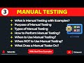 Manual Testing Explained with Real-Time Example | Learn Software Testing for Beginners