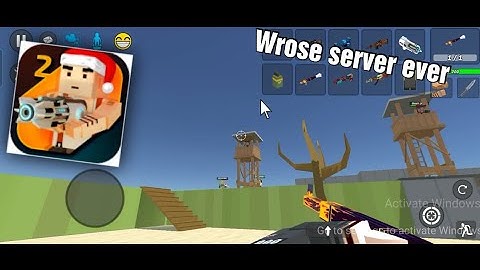 Simple Sandbox 2 | Playing in wrose Random server