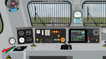 ABB Cab vFinal WAP5 Traction Motor Sound