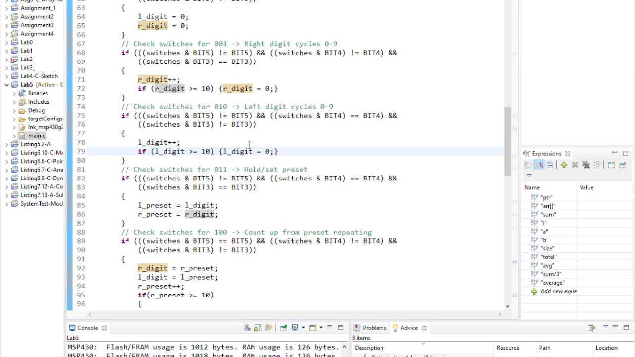 Lab 5 Part1 - YouTube