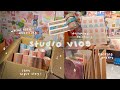 studio vlog 🌙 unboxing washi tape, designing stickers, &amp; packing orders