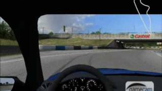 Nie udane drifty w Live For speed- początki driftu