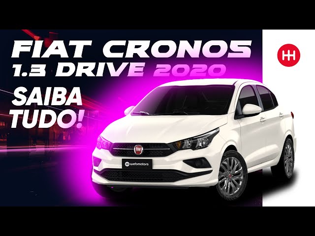 Video: Fiat Cronos 1.3 Drive | Raio X Webmotors #1