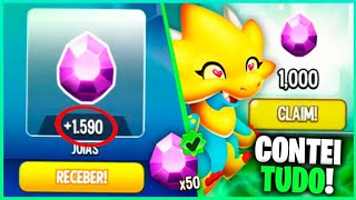 REVELADO!! COMO CONSEGUIR MAIS DE 1.500 JÓIAS MUITO RÁPIDO NO DRAGON CITY! (eu consegui!) screenshot 1