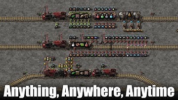 Supply Trains: Basic, Cursed and Optimized. (Feat. Personal Logistics Trains) -Factorio 2.0