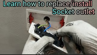 How To Wire An Electrical Outlet |How to Change a Socket |EASY Receptacle Wiring STEP BY STEP|