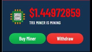TRX MINING WEBSITE || TRON MINING WEBSITE || INSTANT WITHDRAWAL || LIVE PROOF PAYMENT ||REAL OR FAKE