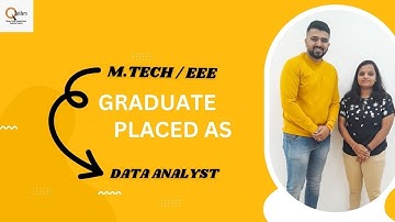 PLACEMENT ROADMAP | MTECH(EEE)  Graduate placed as DATA ANALYST from QSpiders Rajajinagar