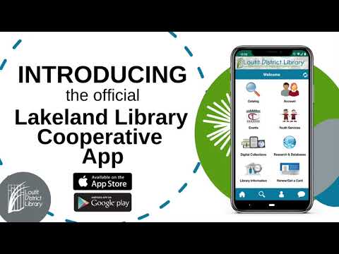 Introduction to the Lakeland Library Cooperative App