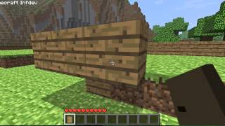 MINECRAFT INFDEV Survival-Episode 1: The Harsh Night!