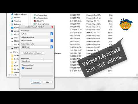 Video: Mitä muistikortin alustaminen tarkoittaa?