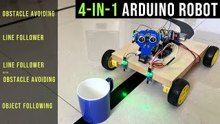 4 in 1 Arduino Robot | DIY