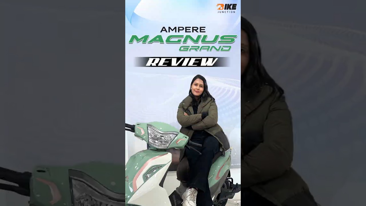 Best Family Electric Scooter? Ampere Magnus Grand Details, 118km Range